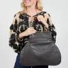 Bauletto Tondo Bag in Ebano
