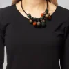 Beaded Necklace in Green