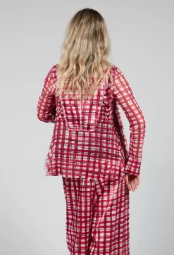 Behave Shirt in Pink Check