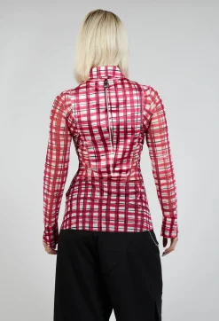 Behave Shirt in Pink Check