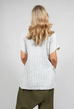 Beizseide Shirt in Schnee White