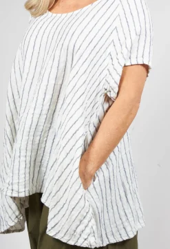 Beizseide Shirt in Schnee White