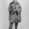 Bell Sleeve Coat in Moonwalk