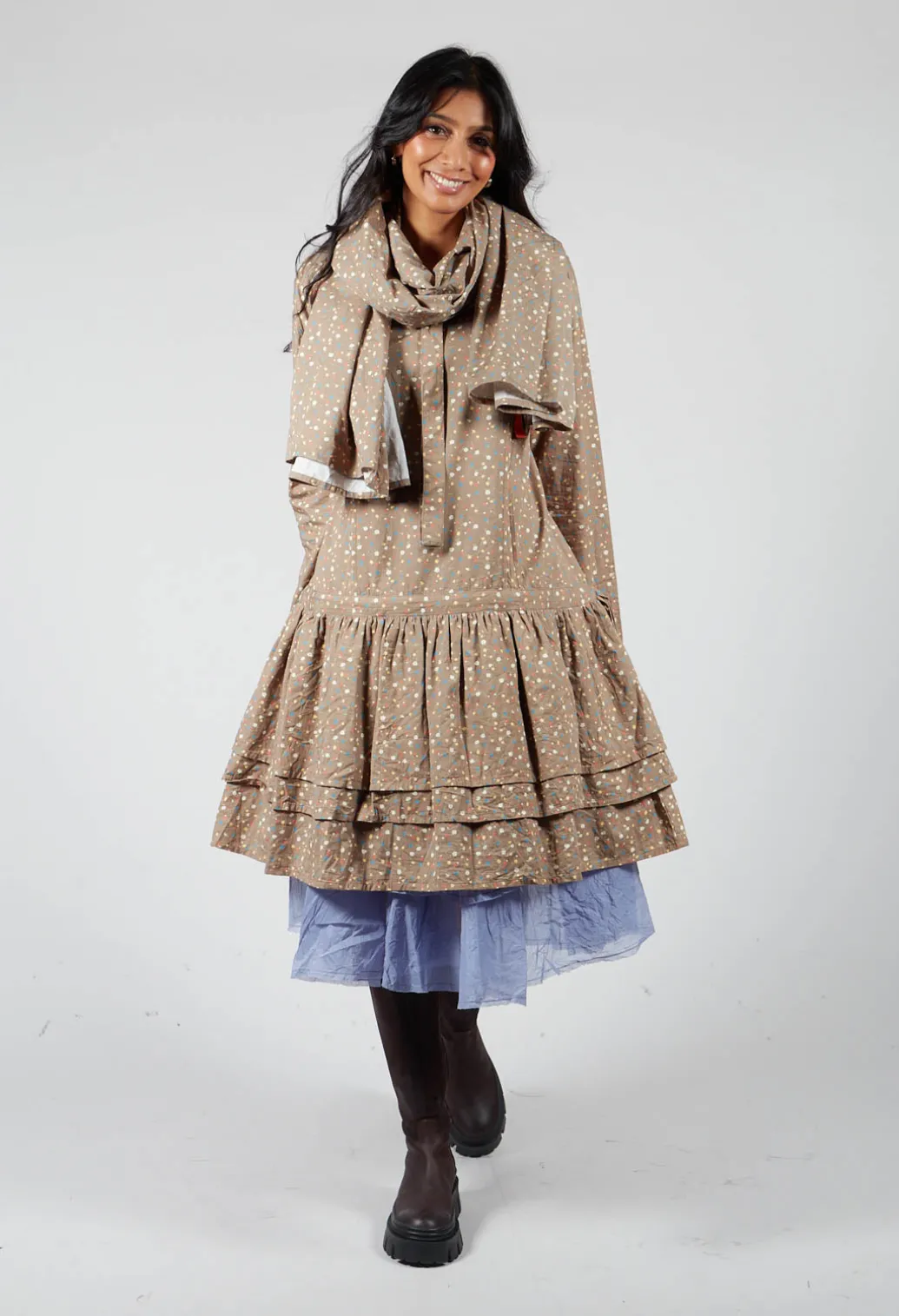 Bell Tunic in Brown