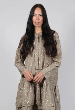 Bell Tunic in Brown