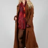 Belted Trench Coat in Land