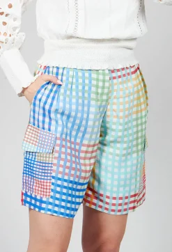 Bermuda Shorts in Multi Colour