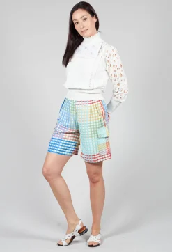 Bermuda Shorts in Multi Colour