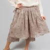 Bernic Skirt in Pearl Grey