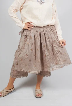 Bernic Skirt in Pearl Grey