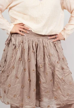 Bernic Skirt in Pearl Grey
