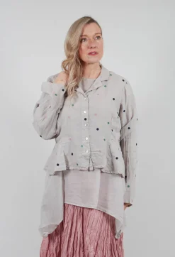 Besenleise Jacket in Kiesel