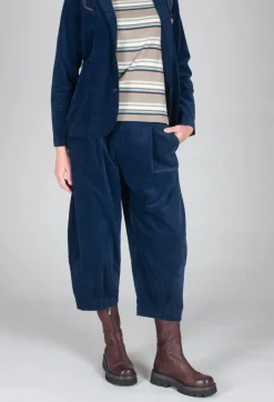 Bianco L Trousers in Blu