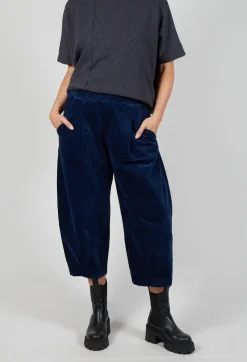 Bianco L Trousers in Blu