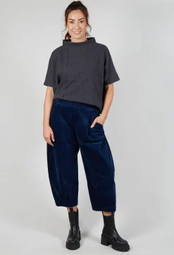 Bianco L Trousers in Blu