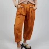 Bianco P Trousers In Ambra
