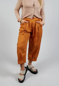 Bianco P Trousers In Ambra
