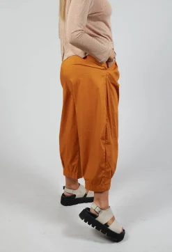 Bianco P Trousers In Ambra