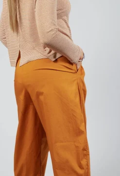 Bianco P Trousers In Ambra