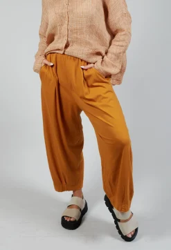 Bianco U Trousers In Ambra