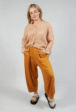 Bianco U Trousers In Ambra