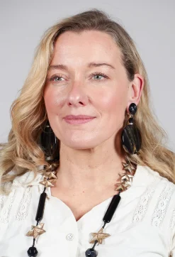 Big Bonbon Oman Clip Earrings in Galassia