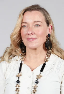 Big Bonbon Oman Clip Earrings in Galassia