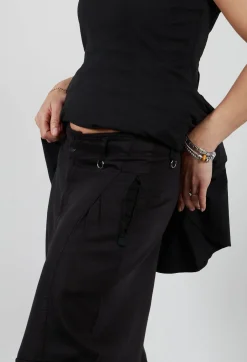 Big Pocket Trousers in Black