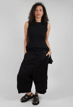 Big Pocket Trousers in Black