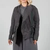Biham Military Style Jacket in Unique Grey