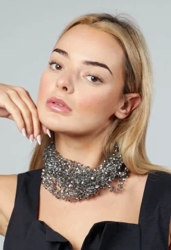 Bisu Choker in Silver