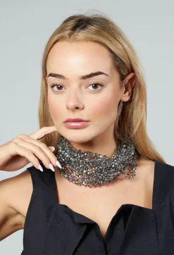 Bisu Choker in Silver