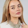 Bisu Choker in White Gold