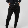 Black  Jeans with Front Seams