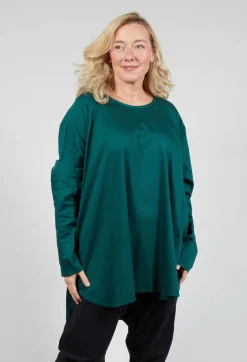 Blauplan Cotton Shirt in Fidel Green
