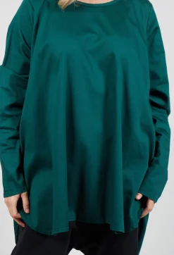 Blauplan Cotton Shirt in Fidel Green