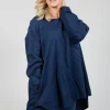 Blauplan Tunic Shirt in Sehnan Navy