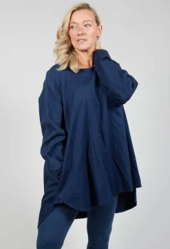 Blauplan Tunic Shirt in Sehnan Navy