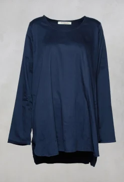 Blauplan Tunic Shirt in Sehnan Navy