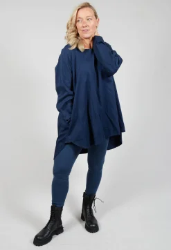 Blauplan Tunic Shirt in Sehnan Navy