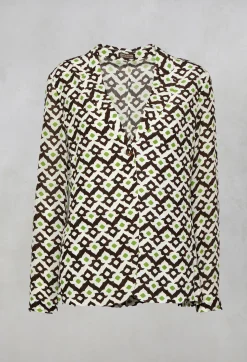 Blazer in Bianco/Nero
