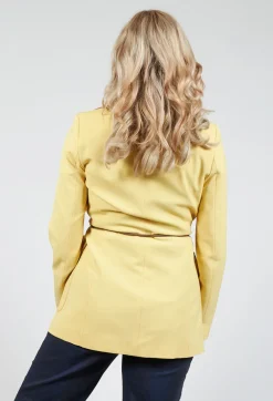 Blazer in Cream Yellow