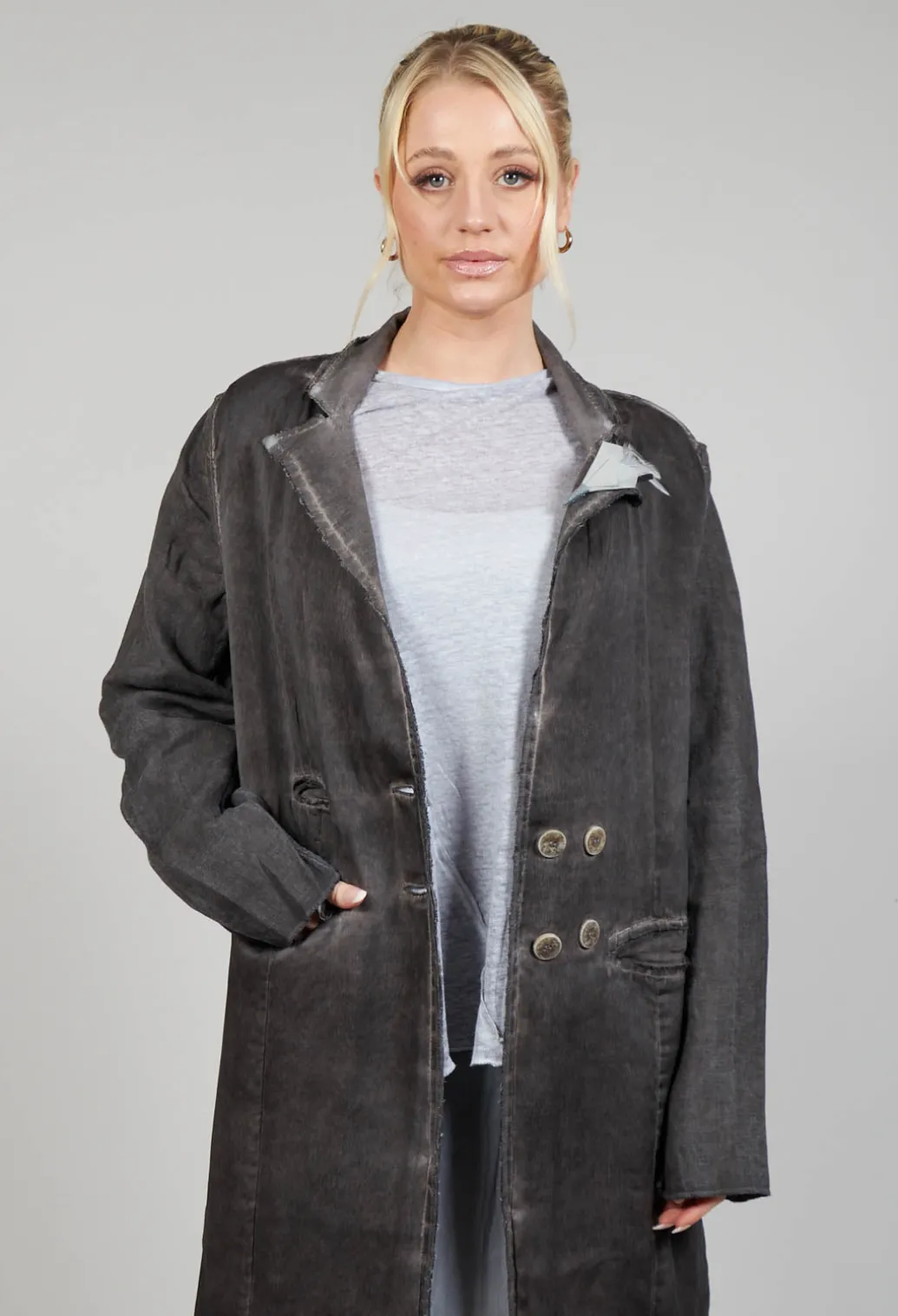Bleached Coat in Original Brown