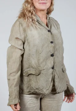 Bleached Jacket in Linen
