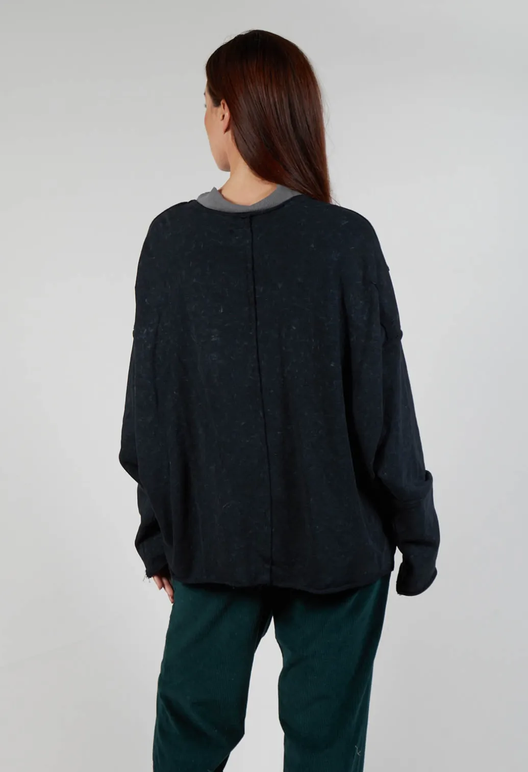 Bleached Pullover in Original Grey
