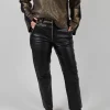 Bless Leather Pants in Black