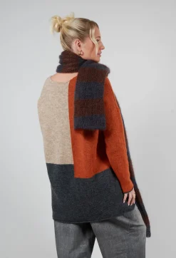 Block Colour Jumper in Zucca Corda