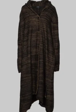 Bloom Coat in Black and Brown