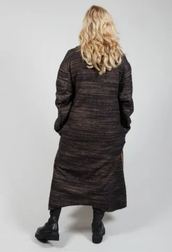 Bloom Coat in Black and Brown