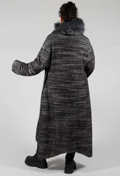 Bloom Coat in Black and White